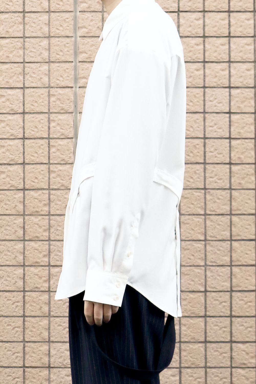 Multi-way snap button shirt / マルチウェイ スナップボタン シャツ