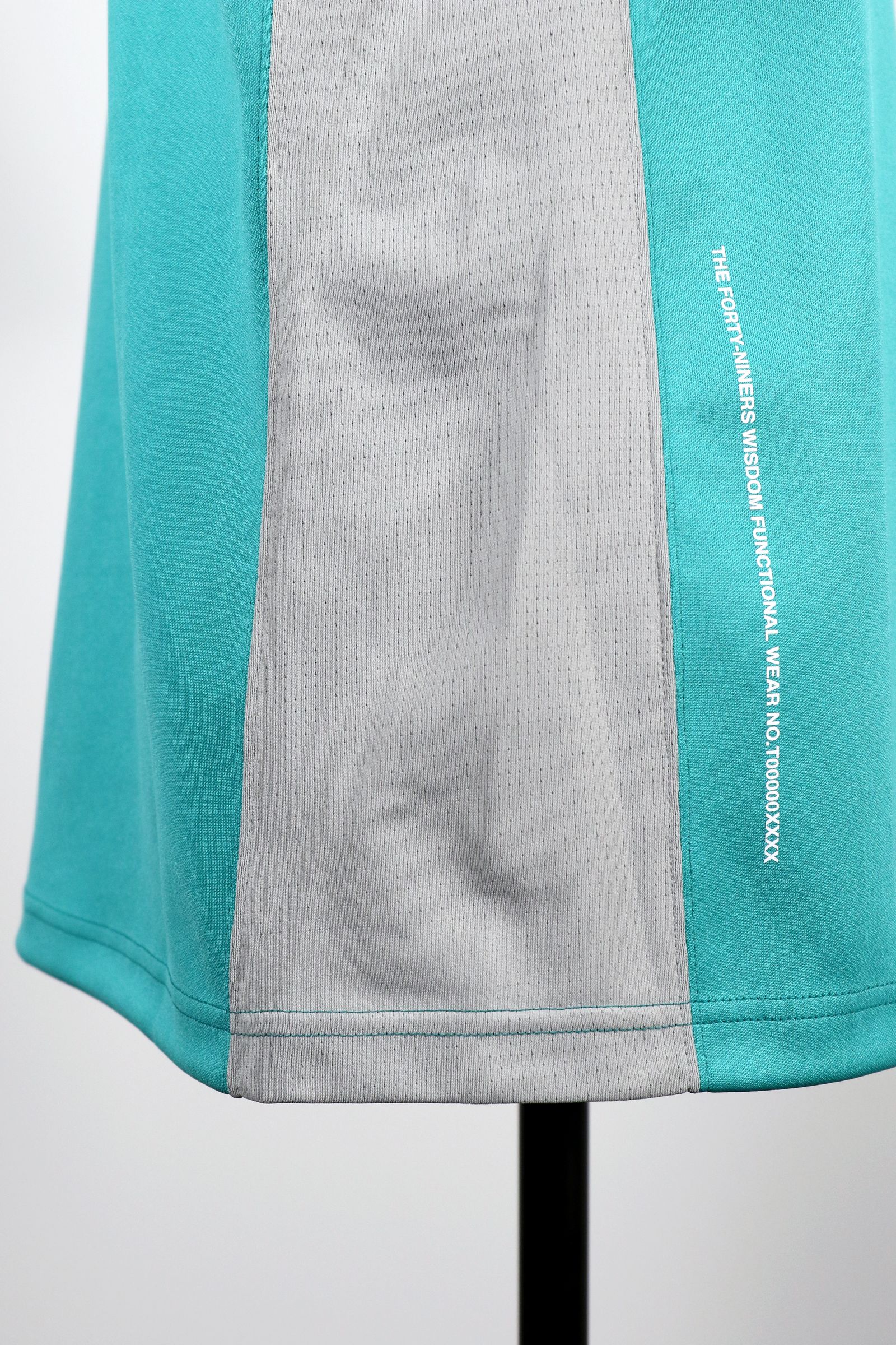 SIDE MESH MOCKNECK T / サイド メッシュ モックネック ティー