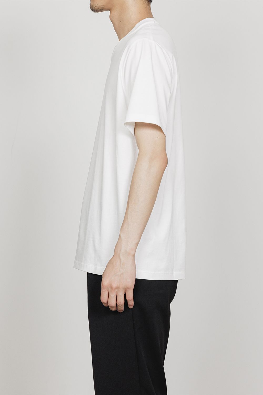  ★コットン ロゴバッジ レギュラーフィット Tシャツ us-t-mountain-circle-logo-