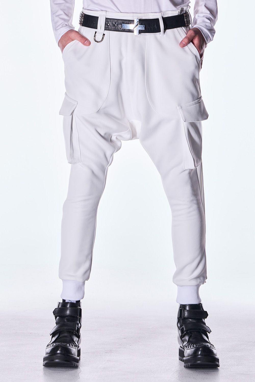 Double Knit Jersey Sarrouel Pants / ダブル ニット ジャージ サルエル パンツ