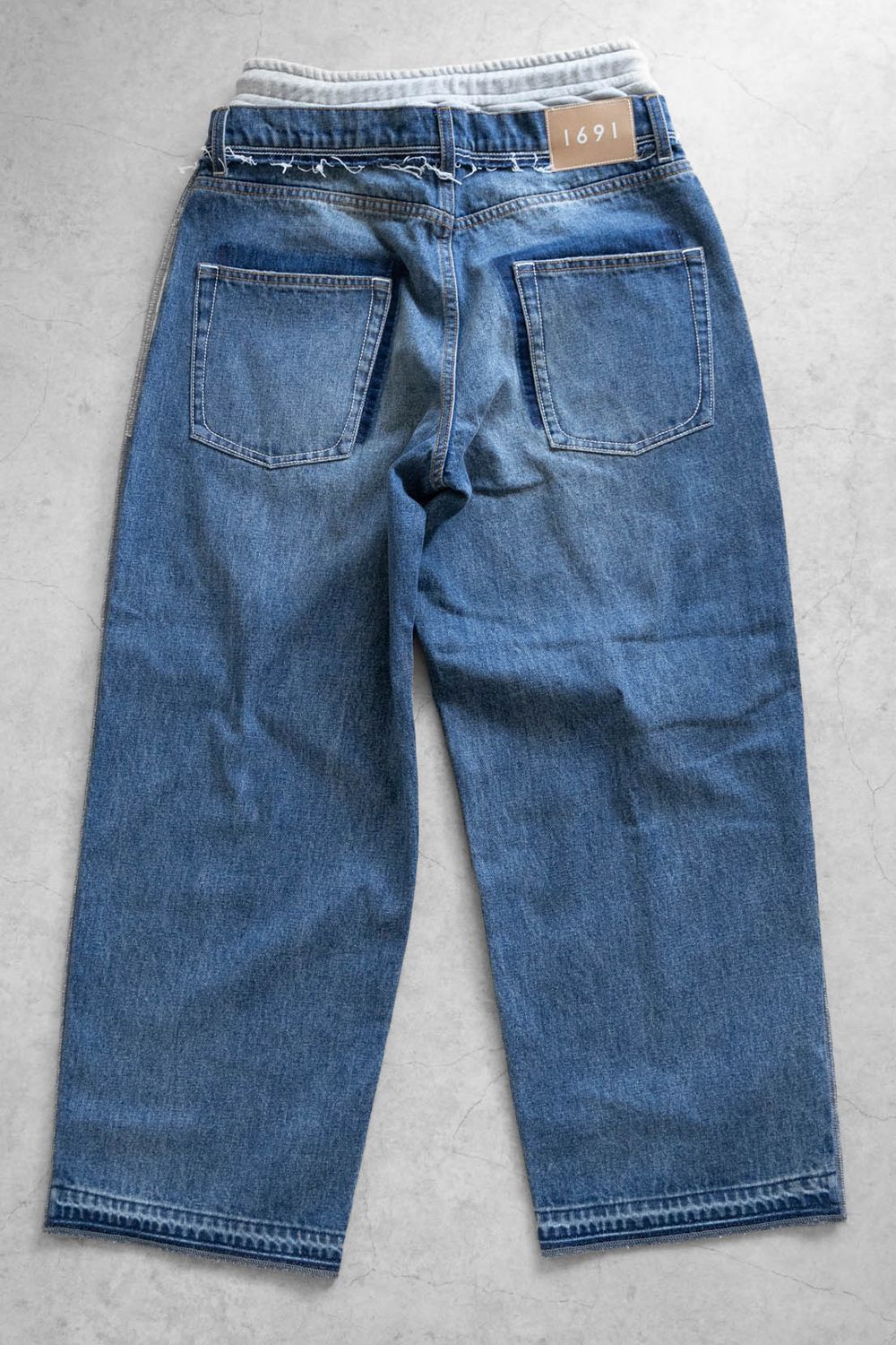 LAYERED BUGGY PANTS / レイヤードバギーパンツ