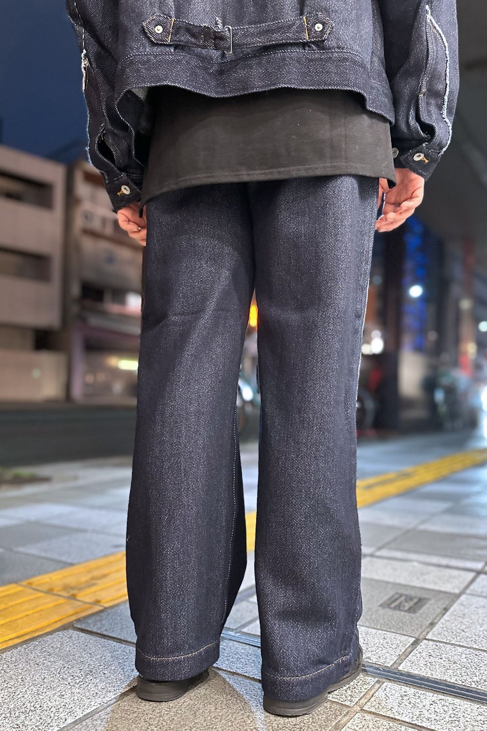 Loose twist yarn denim PT / ルーズ ツイスト ヤーン デニム パンツ