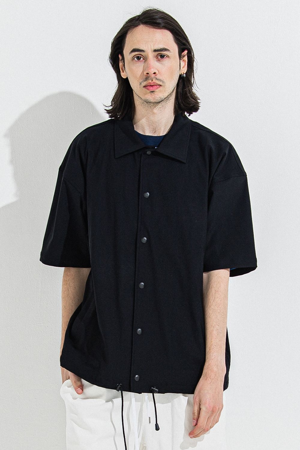 NYLON HALF COACH JACKET / ナイロン ハーフ コーチジャケット
