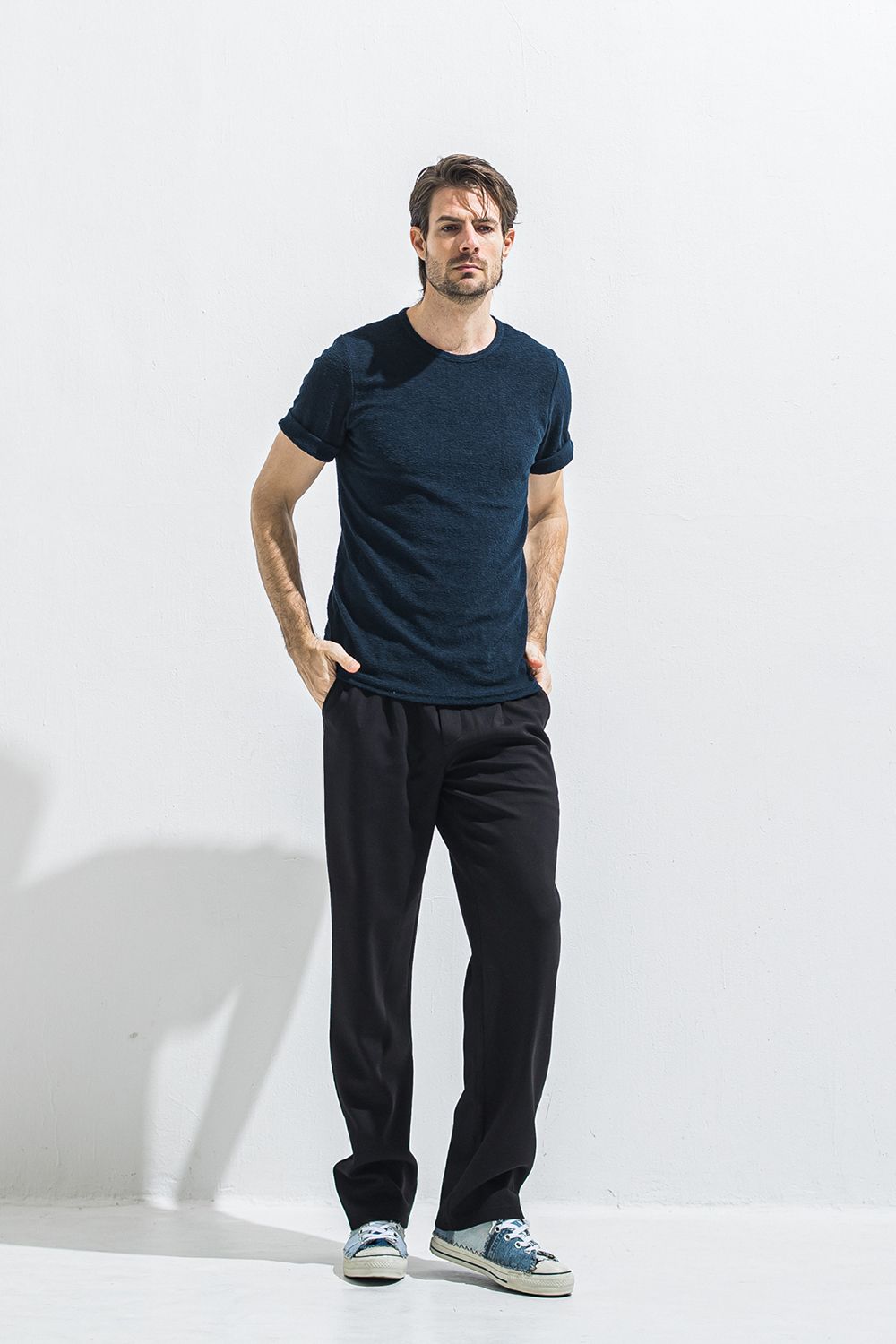 PILE ROLL UP TEE / パイル ロールアップ Tシャツ