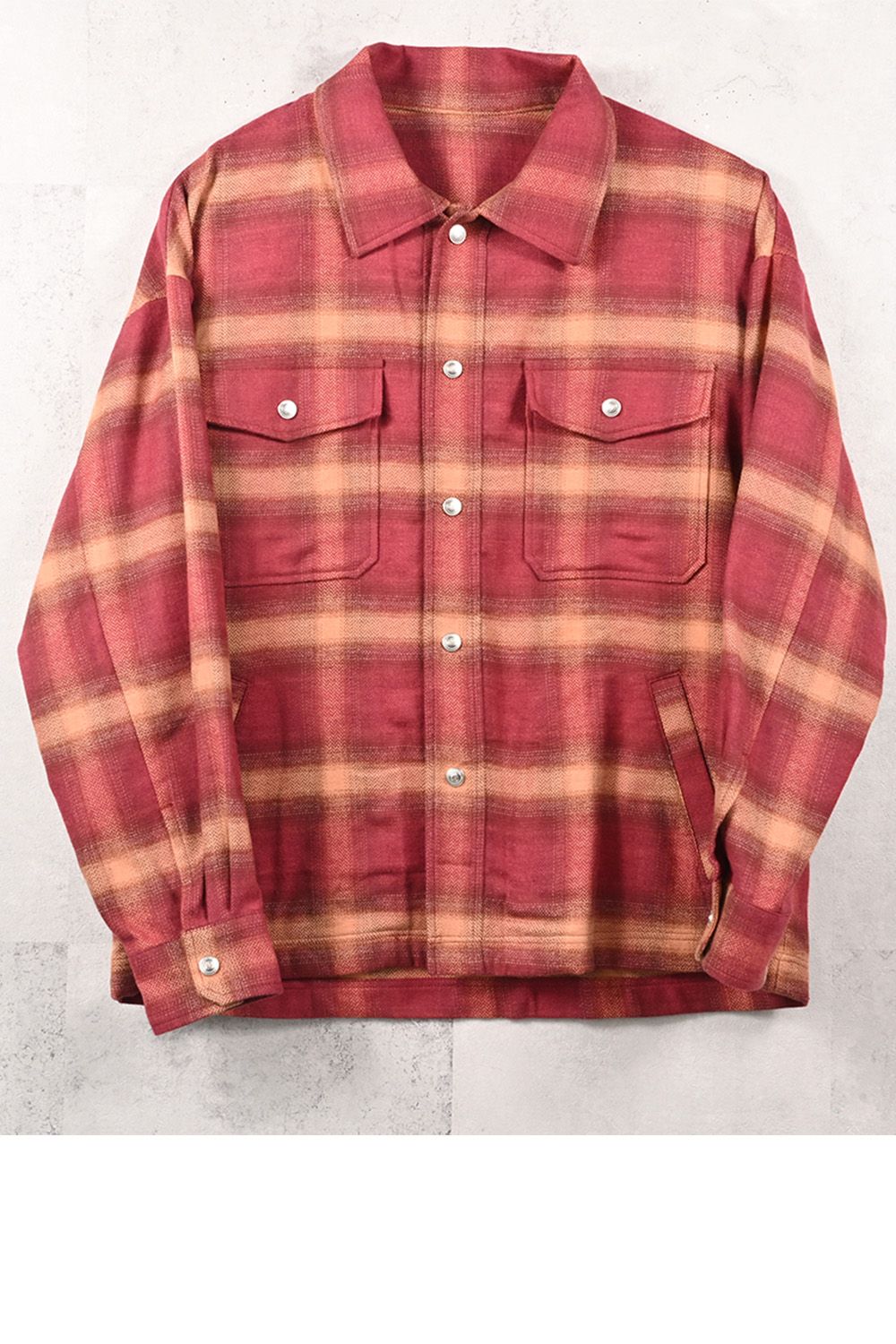 FLANNEL CHECK JK / フランネル チェック ジャケット