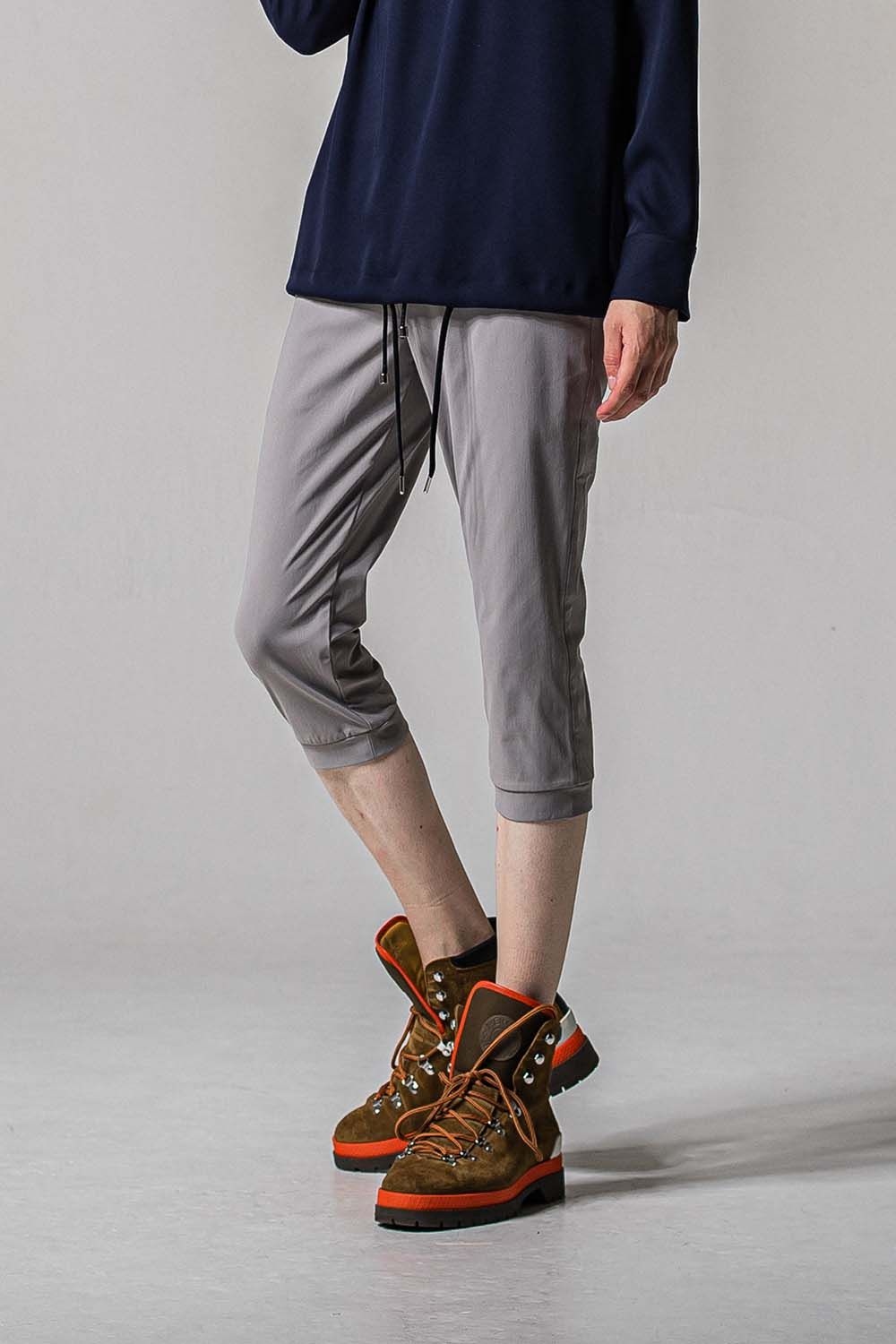 RE CROPPED PT / ナイロン イージー クロップドパンツ