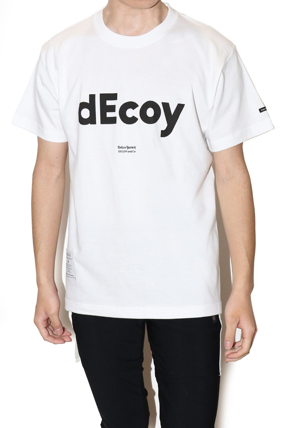 お得国産】 tシャツ Tシャツ デコイアンドシーオー DECOY with DECOY L