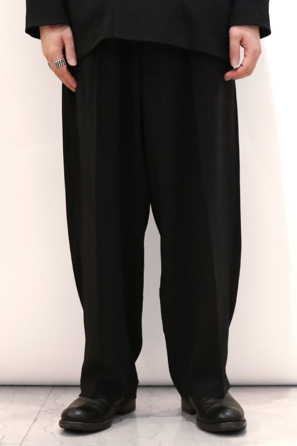 MELANGE TWILL DOUGI PANTS / メランジ ツイル 道着 パンツ
