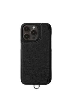 POCHE FLAT / ポシェフラット iPhoneケース｜ブラック