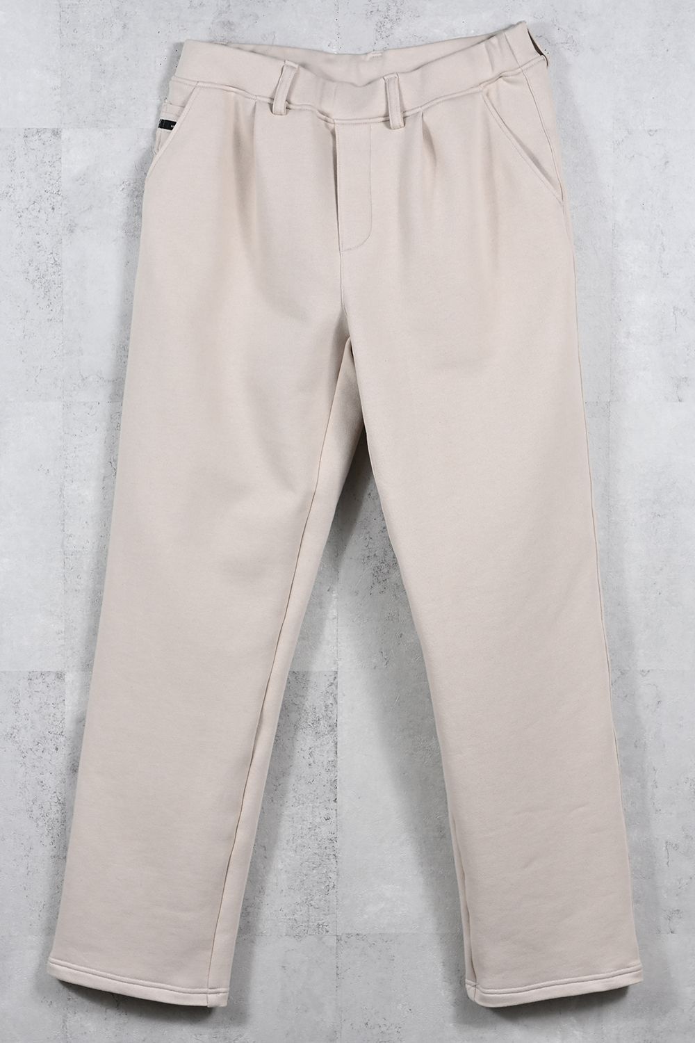 HF URAKE WIDE TUCK PANTS / 裏毛 ワイドタックパンツ
