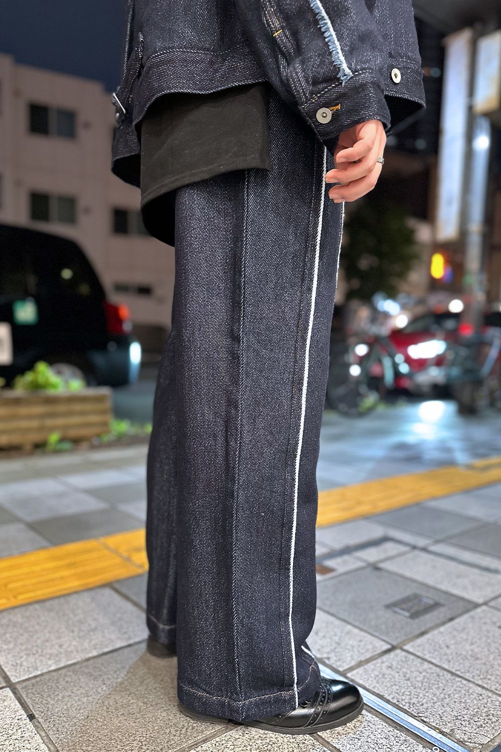 Loose twist yarn denim PT / ルーズ ツイスト ヤーン デニム パンツ