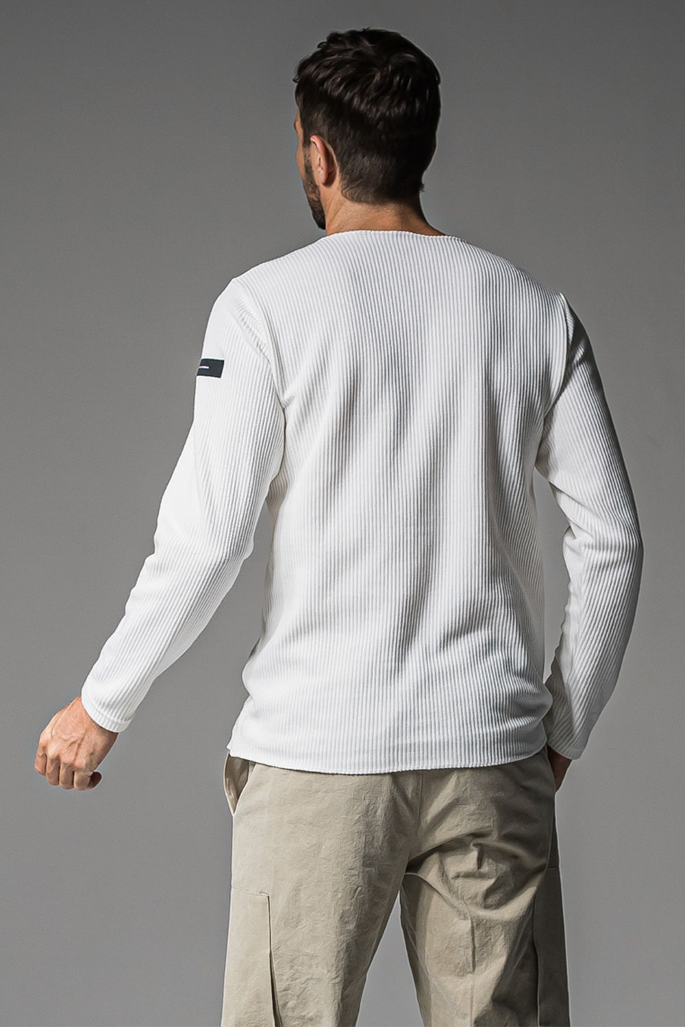 CUTOFF RAIL LONG SLEEVE / カットオフ ロングスリーブ