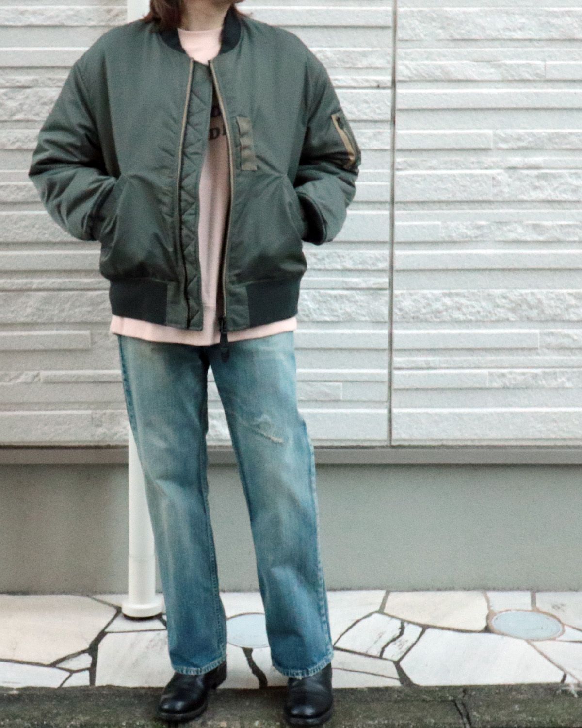 ジャケット・アウター marka ware MA-1 絶大な人気を誇るmarkaのアウター NYLON TWILL MA-1 JACKETを
