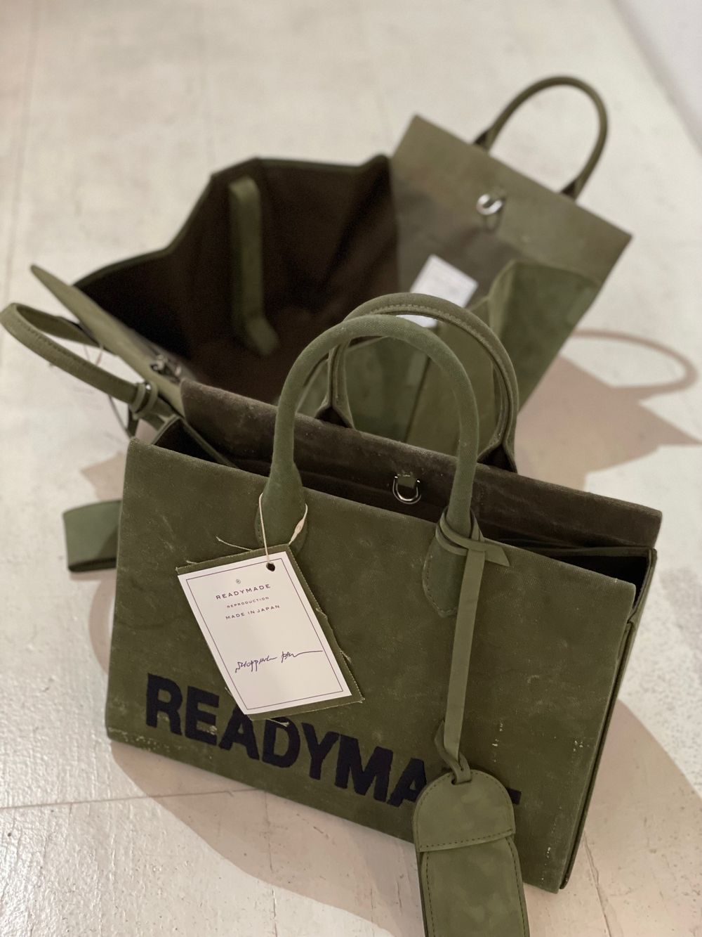 READYMADE SHOPPING BAG入荷！