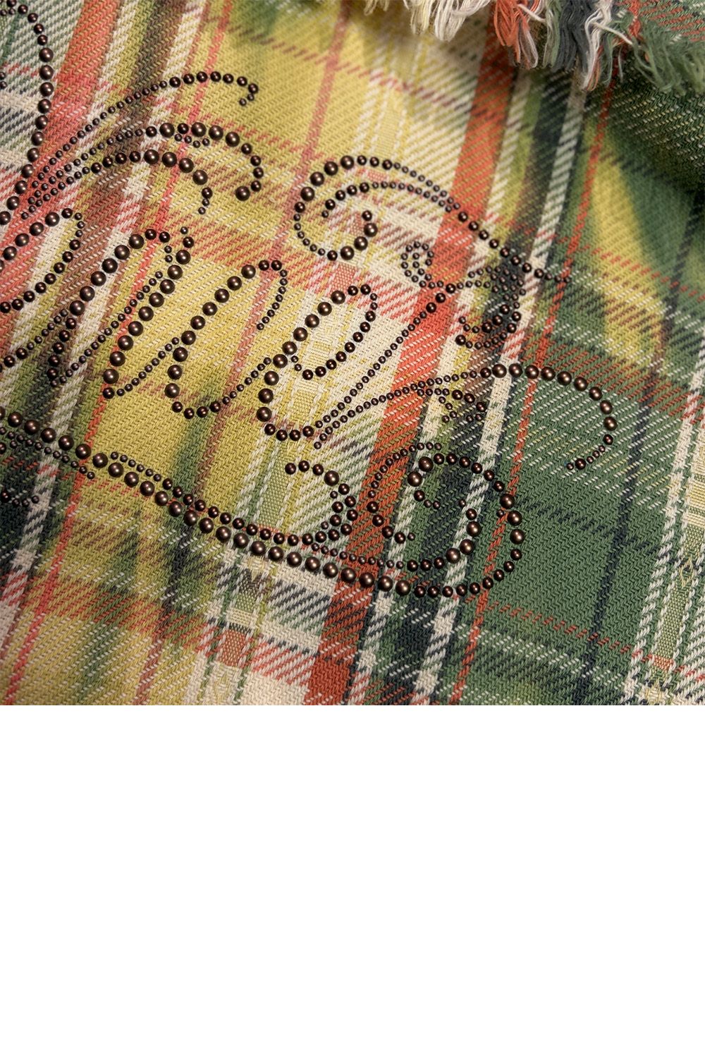 CO CHECK SHIRT / Peace / コットン チェック シャツ Peace METAL HOTFIX
