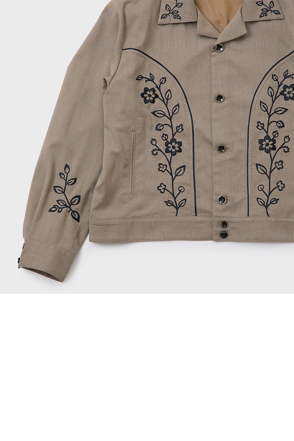 Embroidery western BL / エンブロイダリー ウエスタン ブルゾン
