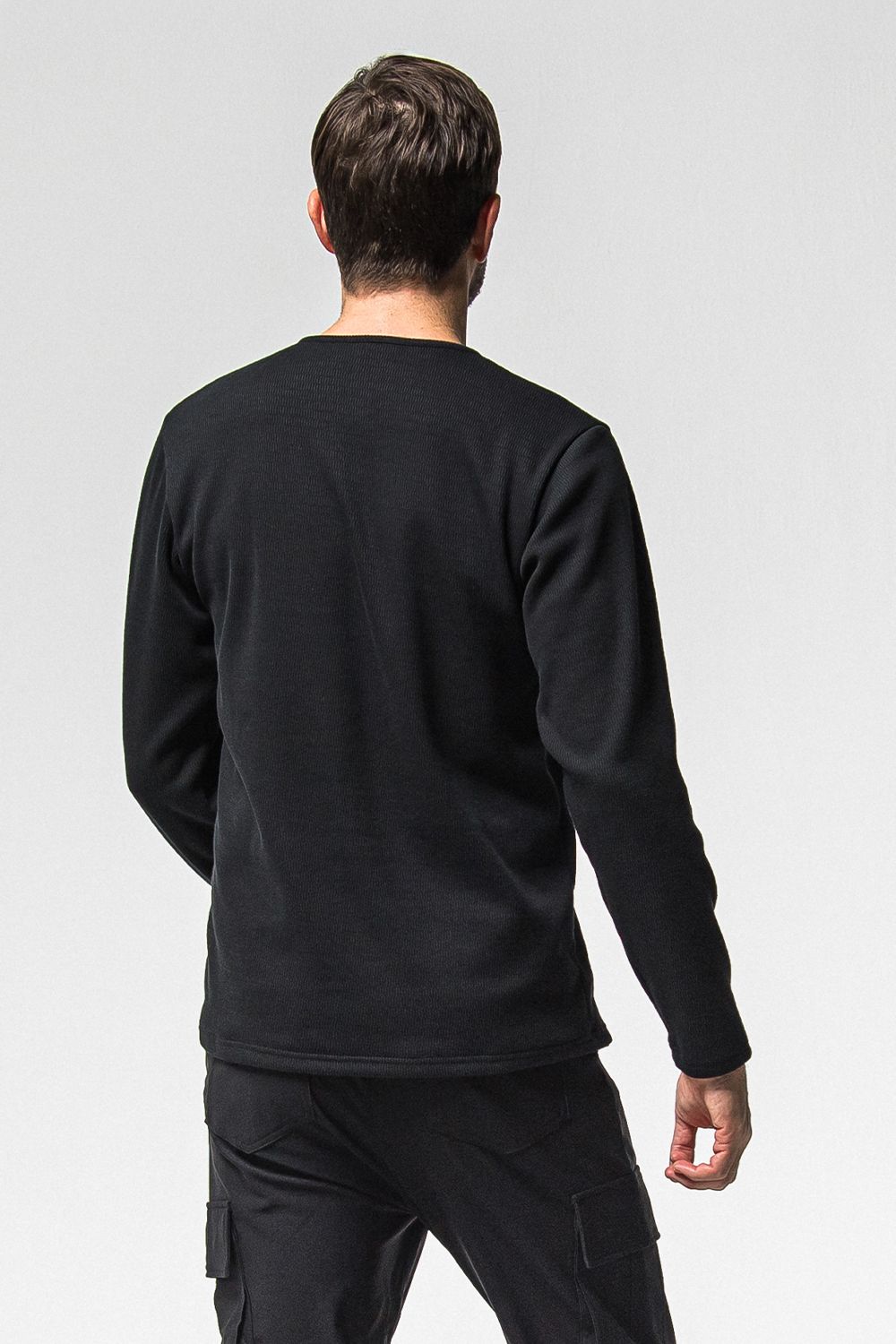 VELOURS FLEECE THERMAL HENRY / ベロア フリース サーマル ヘンリーネック