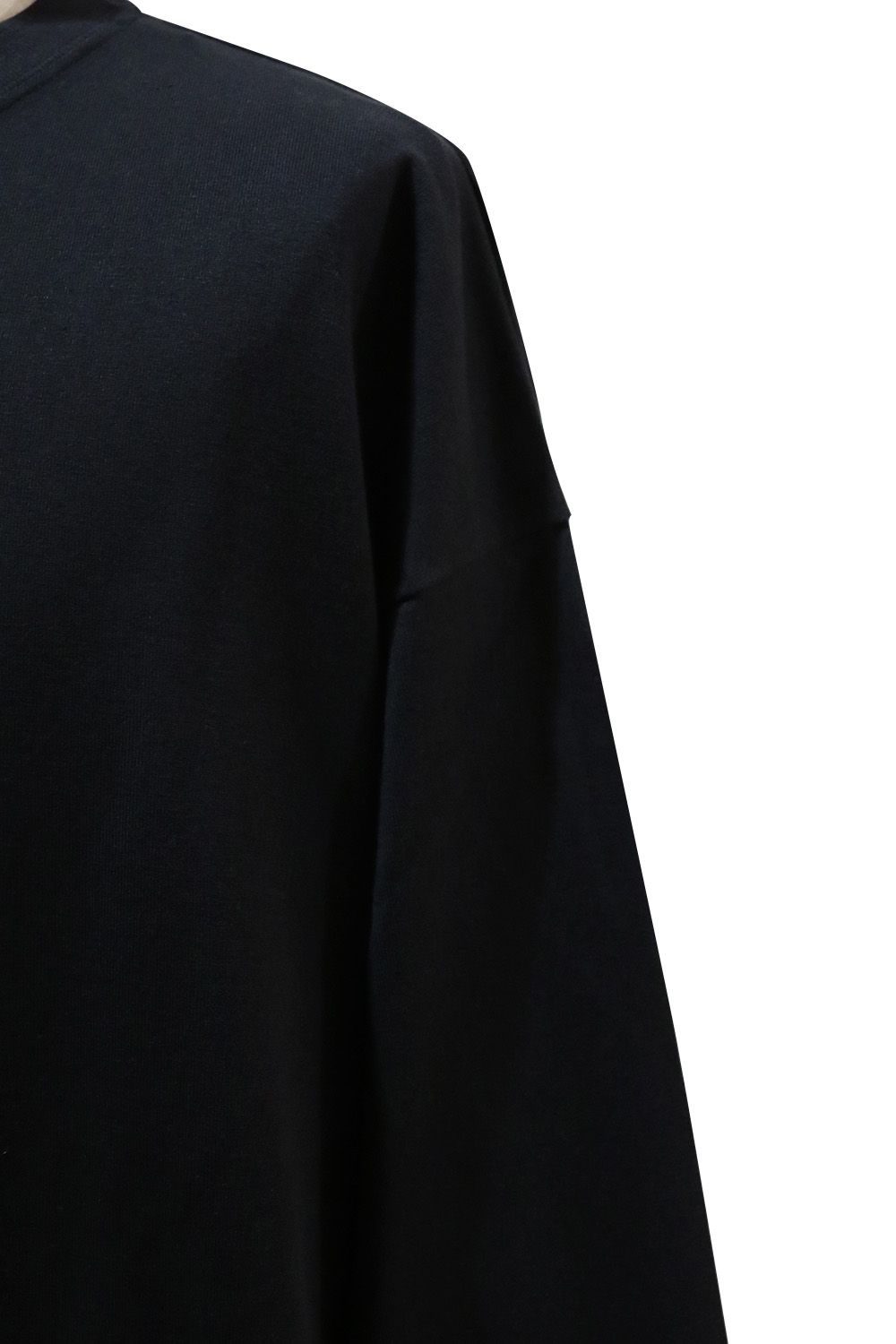 オーガニックコットン26G天竺 / クルーネックTEE L/S, Damaged