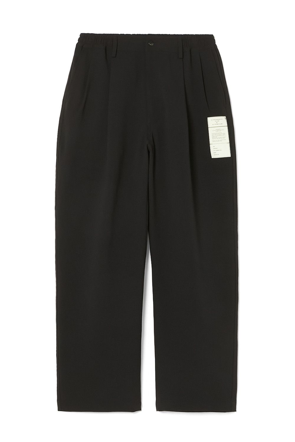 N.HOOLYWOOD TEST PRODUCT EXCHANGE SERVICE DOUBLE TUCK TROUSERS / エヌハリウッド テストプロダクトエクスチェンジサービス ダブルタック トラウザーズ