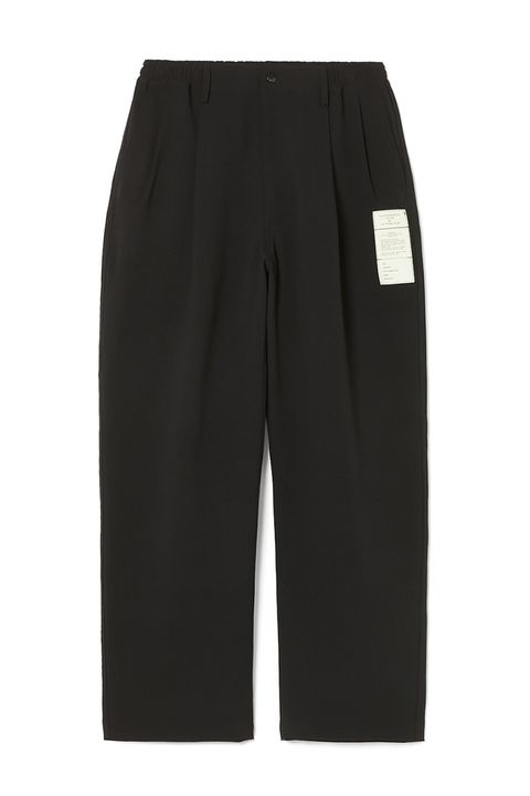 N.HOOLYWOOD TEST PRODUCT EXCHANGE SERVICE DOUBLE TUCK TROUSERS / エヌハリウッド テストプロダクトエクスチェンジサービス ダブルタック トラウザーズ