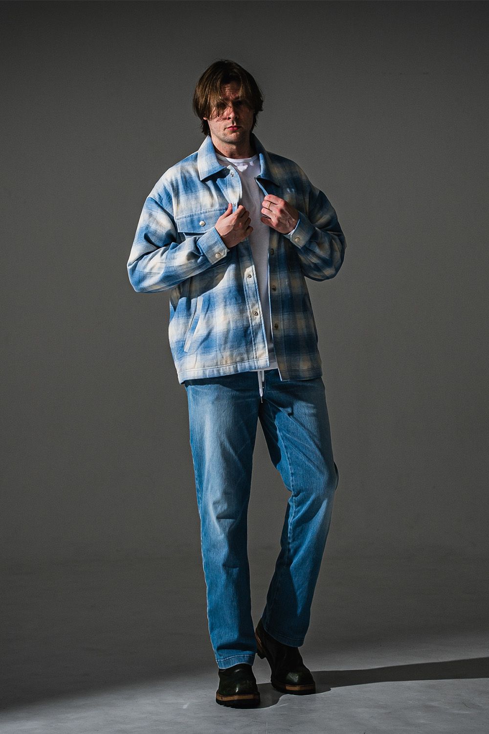 FLANNEL CHECK JK / フランネル チェック ジャケット
