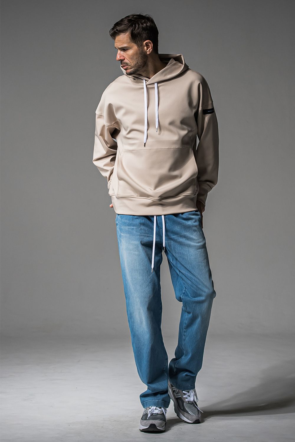 BACK ID LOOSE HOODIE / バックロゴ ルーズフーディー