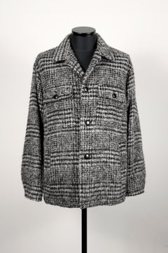 ALPACA SHAGGY PLAID LOGGER JACKET / アルパカシャギープレイド ロガージャケット
