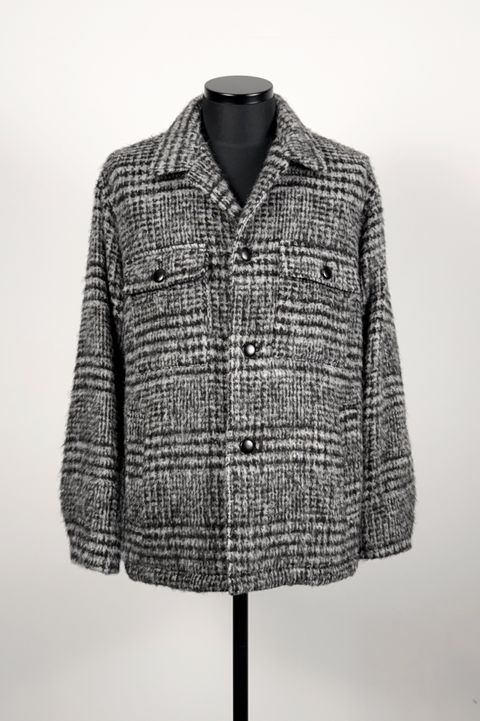 ALPACA SHAGGY PLAID LOGGER JACKET / アルパカシャギープレイド ロガージャケット