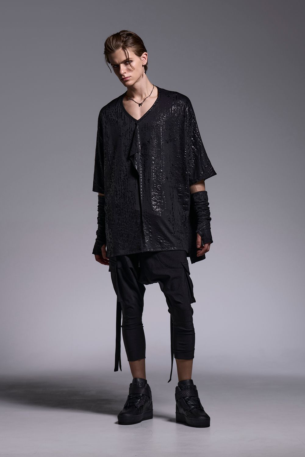High Tension Jersey 3/4 Sarrouel Pants / ハイテンションジャージー 7部丈 サルエルパンツ