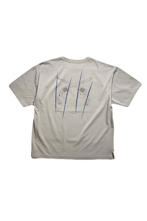 FUN/JER SS SLASH/MET / ファンクション ジャージ Tシャツ スラッシュ メタルクロスガン