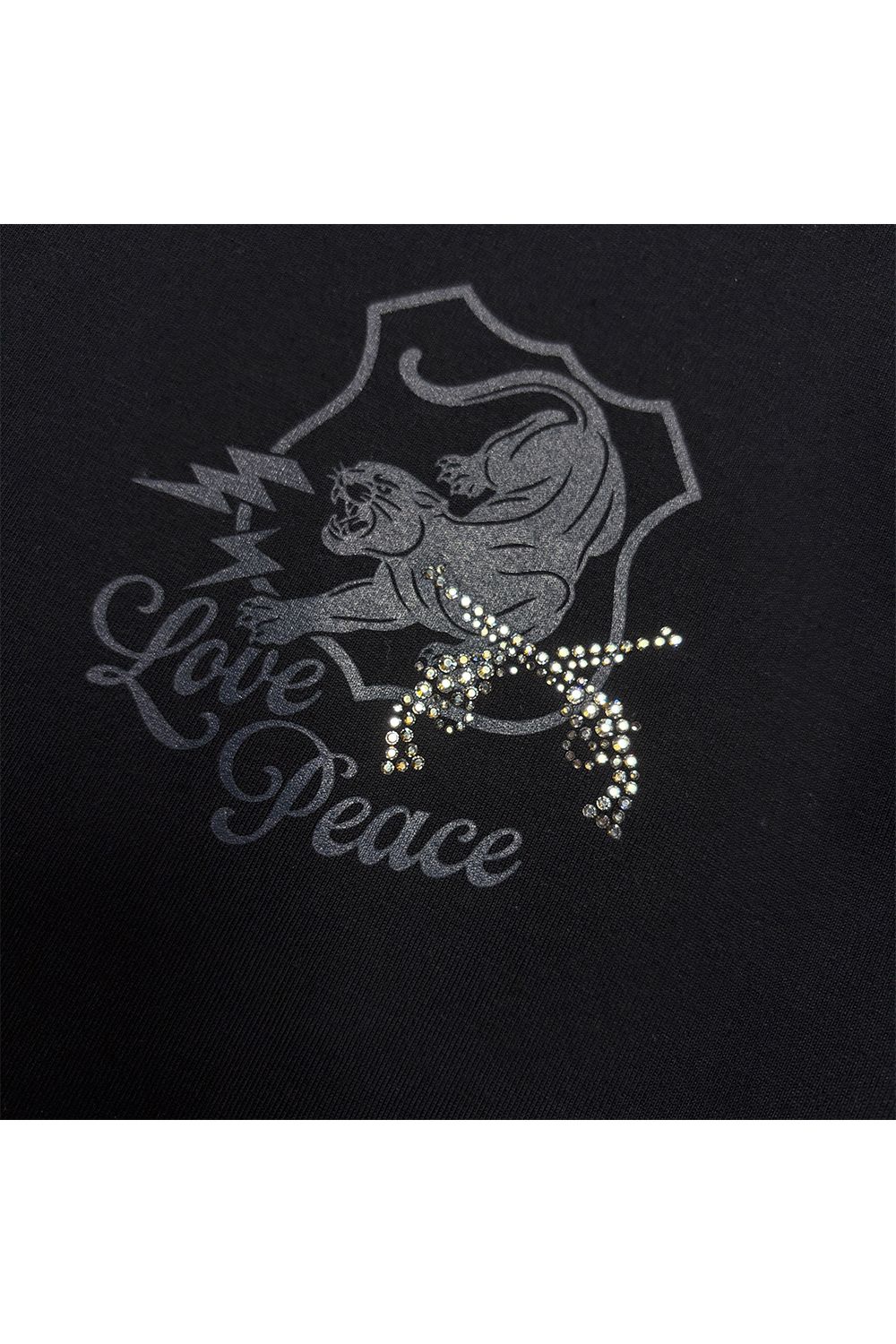 ORG/CO L/TEE PANTHER / オーガニックコットン パンサーエンブレム ロングスリーブ Tシャツ