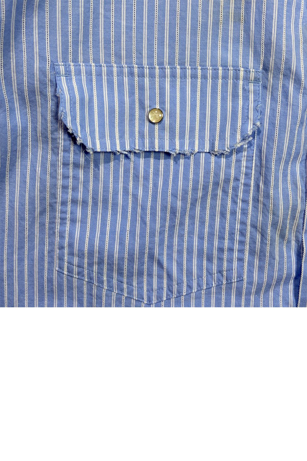 STRIPES SHIRT FLOWER / ストライプ シャツ フラワー