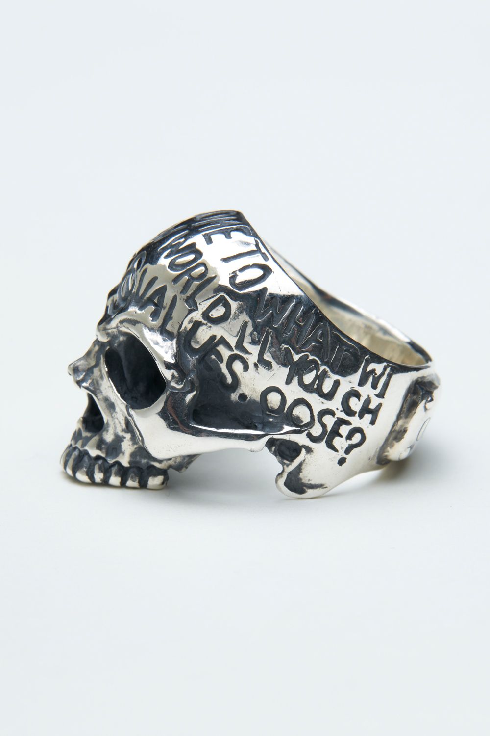 THE ONENESS - THE ONENESS Philosophy Skull Ring / ザワンネス