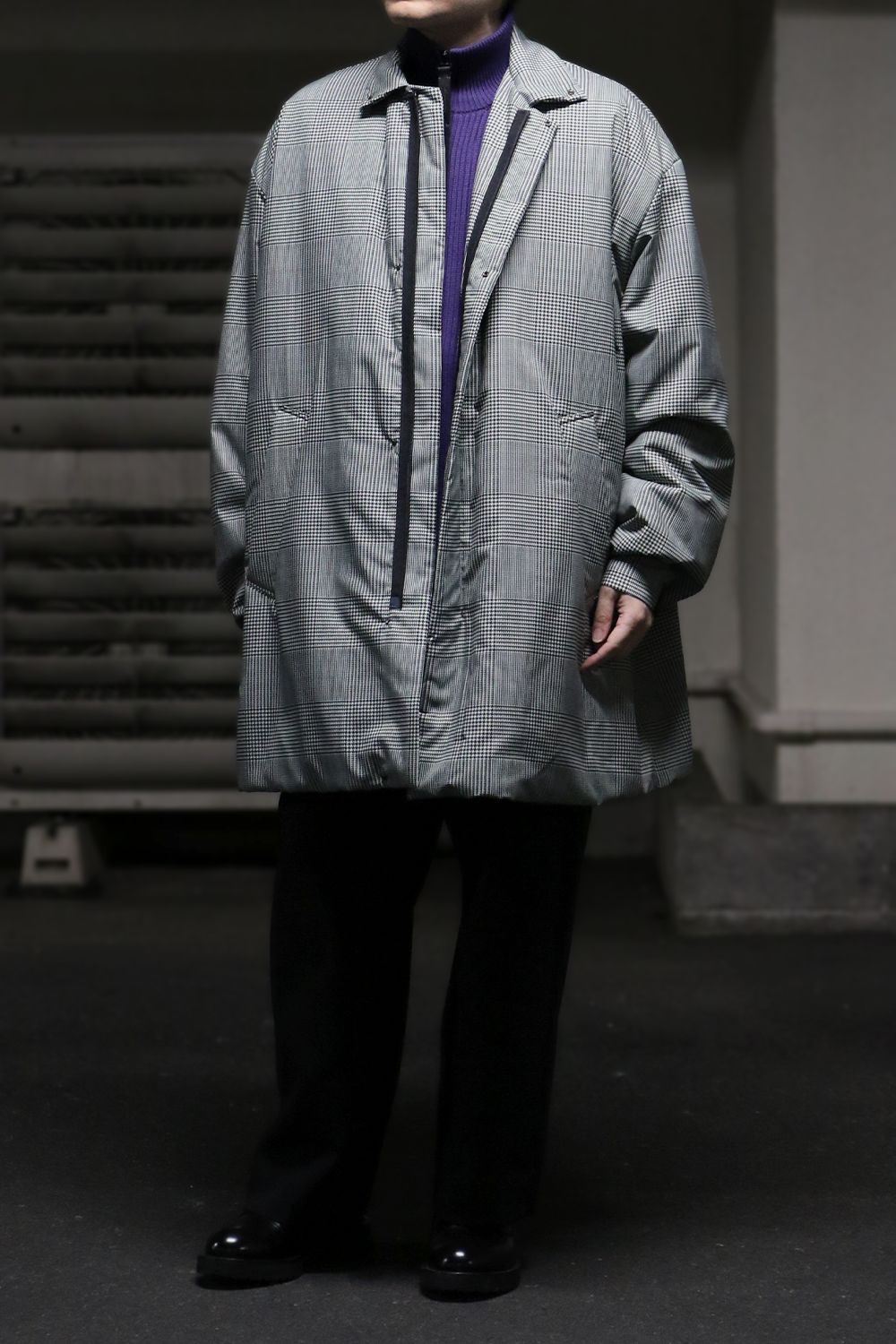 N.HOOLYWOOD COMPILE BALMACAAN COAT / エヌハリウッド コンパイル バルマカン コート