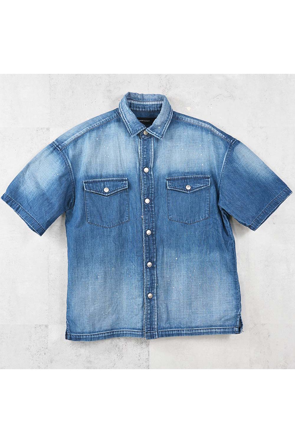 HALF DENIM SHIRTS / ハーフ デニム シャツ