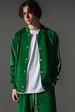 VELOUR VARSITY / ベロア バーシティ ジャケット