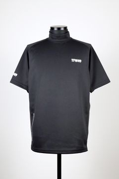 SIDE MESH MOCKNECK T / サイド メッシュ モックネック ティー
