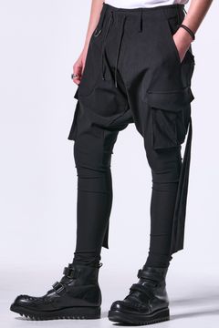 High Tension Jersey Sarrouel Cargo / ハイテンションジャージ サルエルカーゴパンツ（プリント無し）