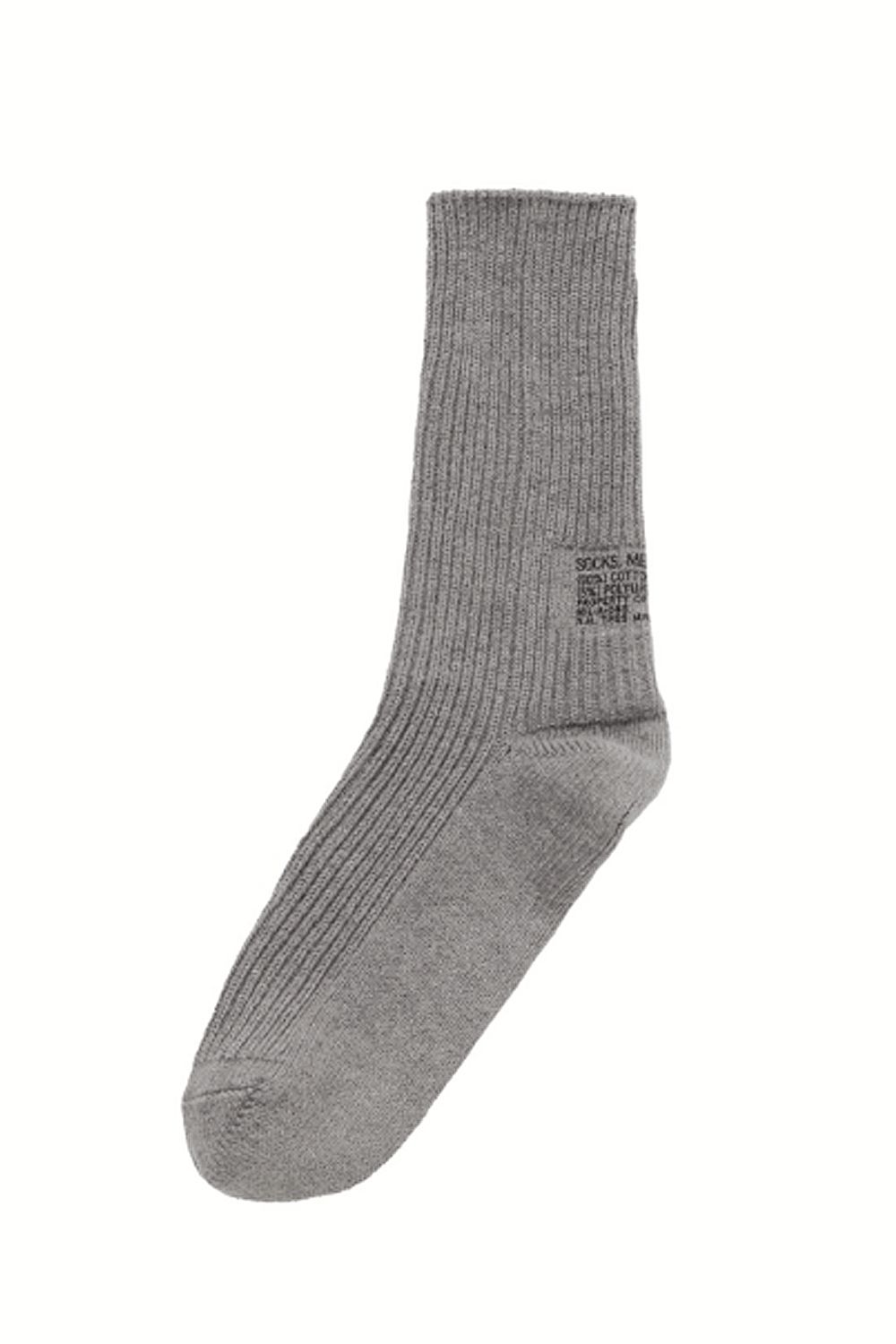 N.HOOLYWOOD TEST PRODUCT EXCHANGE SERVICE SOCKS / エヌハリウッド テストプロダクト エクスチェンジ  サービス ソックス - ONE