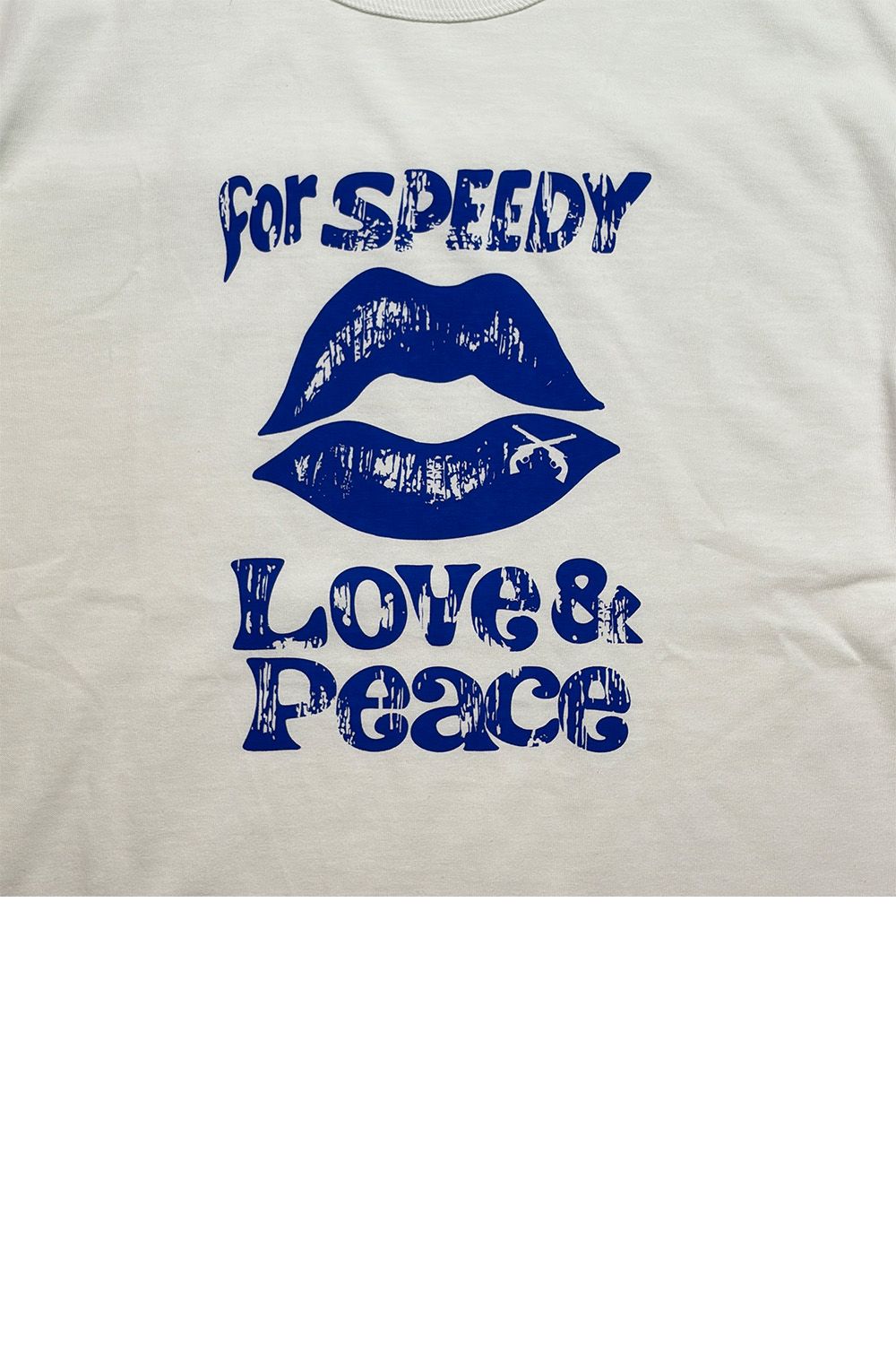 VIN/JER SS LIP PRINT / ヴィンテージ ジャージ Tシャツ リッププリント