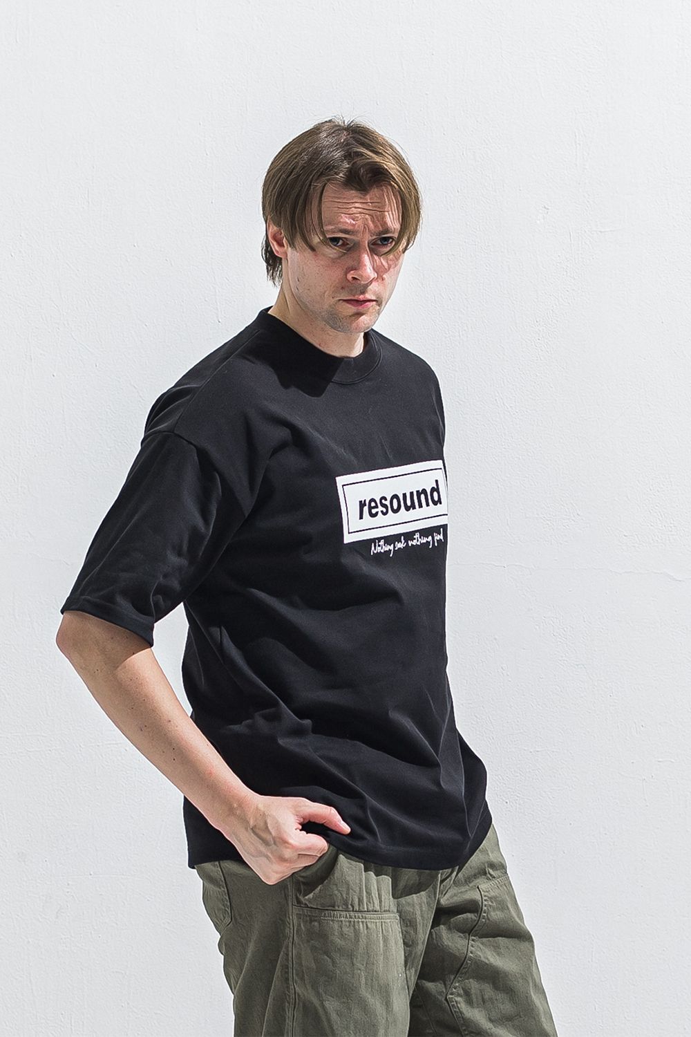 BOX OVER TEE / ボックスロゴ オーバー Tシャツ