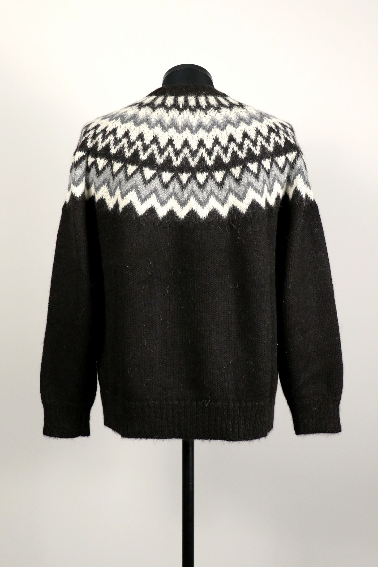 NATURAL COLOR ALPACA SNOW PATTERN JUMPER / ナチュラルカラー アルパカ スノーパターン ジャンパー