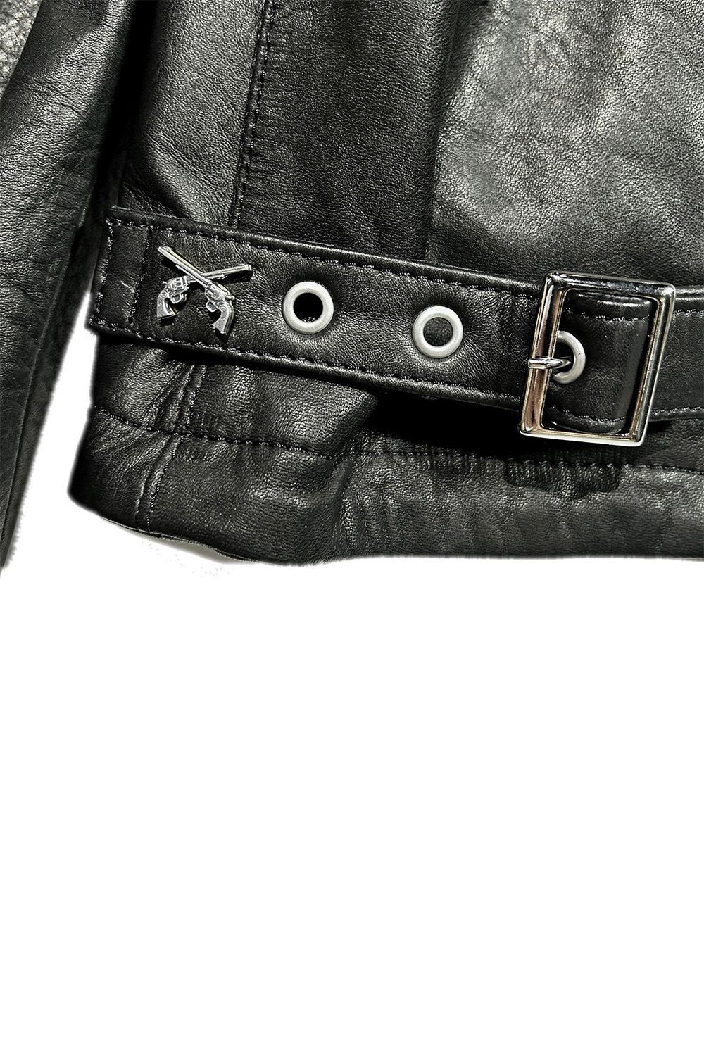 COW LEATHER JACKET / カウレザー ライダース ジャケット