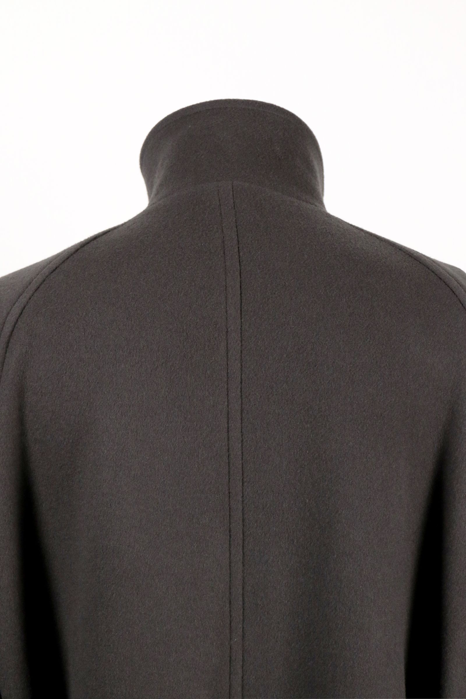 STAND COLLAR BELTED COAT / スタンド カラー ベルテッド コート