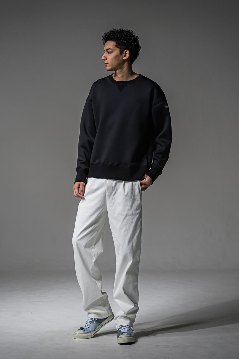 RESOUND CLOTHING - DENIM JERSEY WIDE PT / デニムジャージワイド 