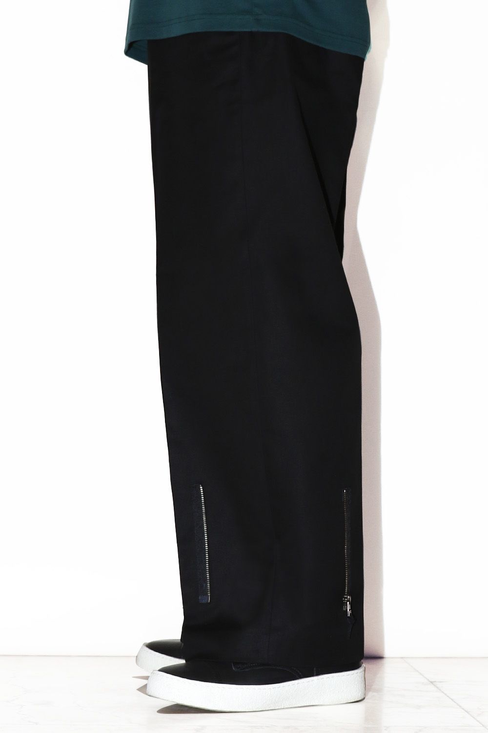Military ZIP PT / ミリタリー ジップ ワイドパンツ