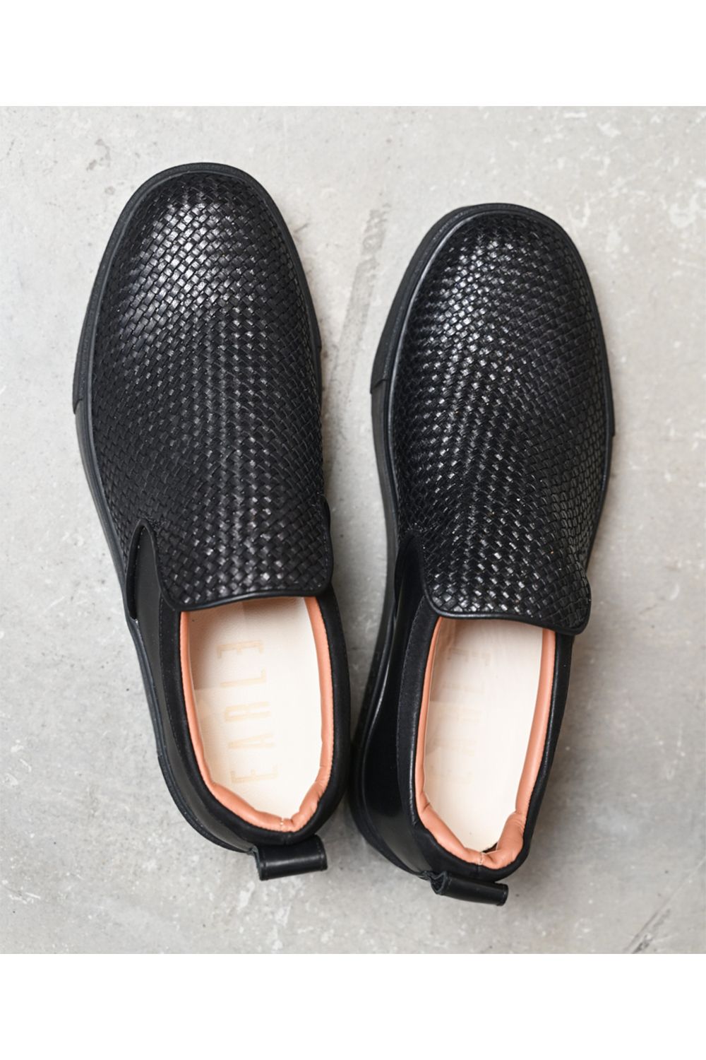 Drape slip-on sneakers / ドレープ スリッポン スニーカー