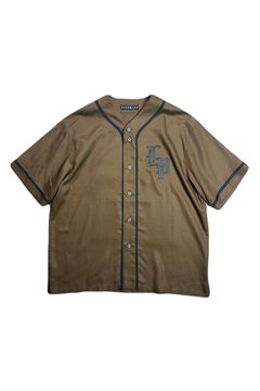 LYO B.B SHIRT/PATCH / リヨセル ベースボール シャツ ショートスリーブ