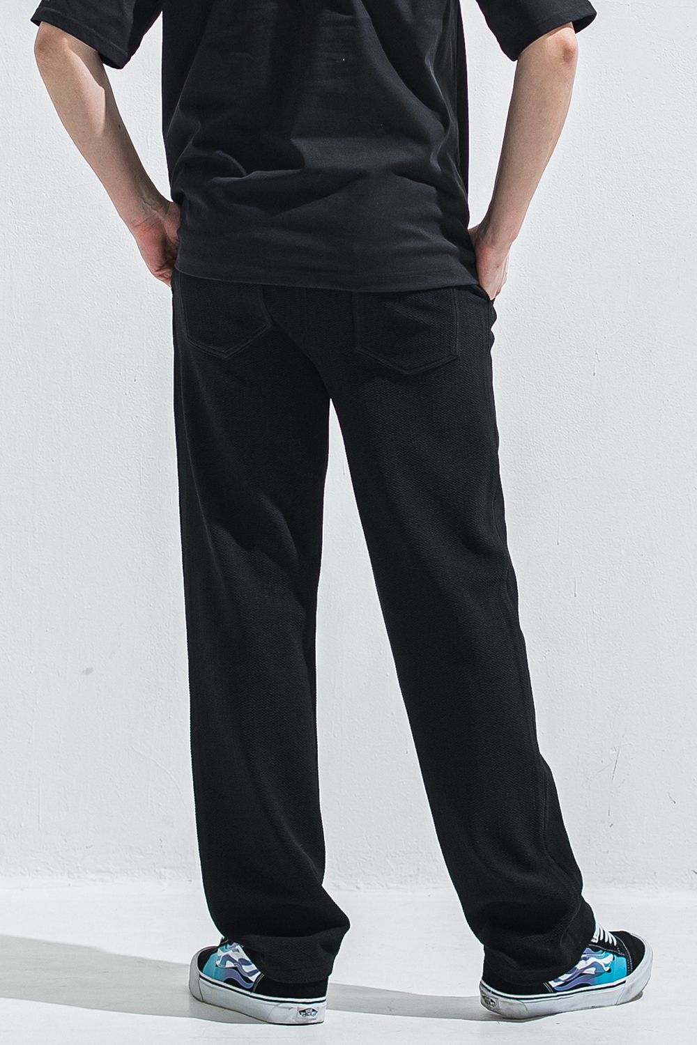 SEMI WIDE TUCK PANTS / セミワイド タック パンツ