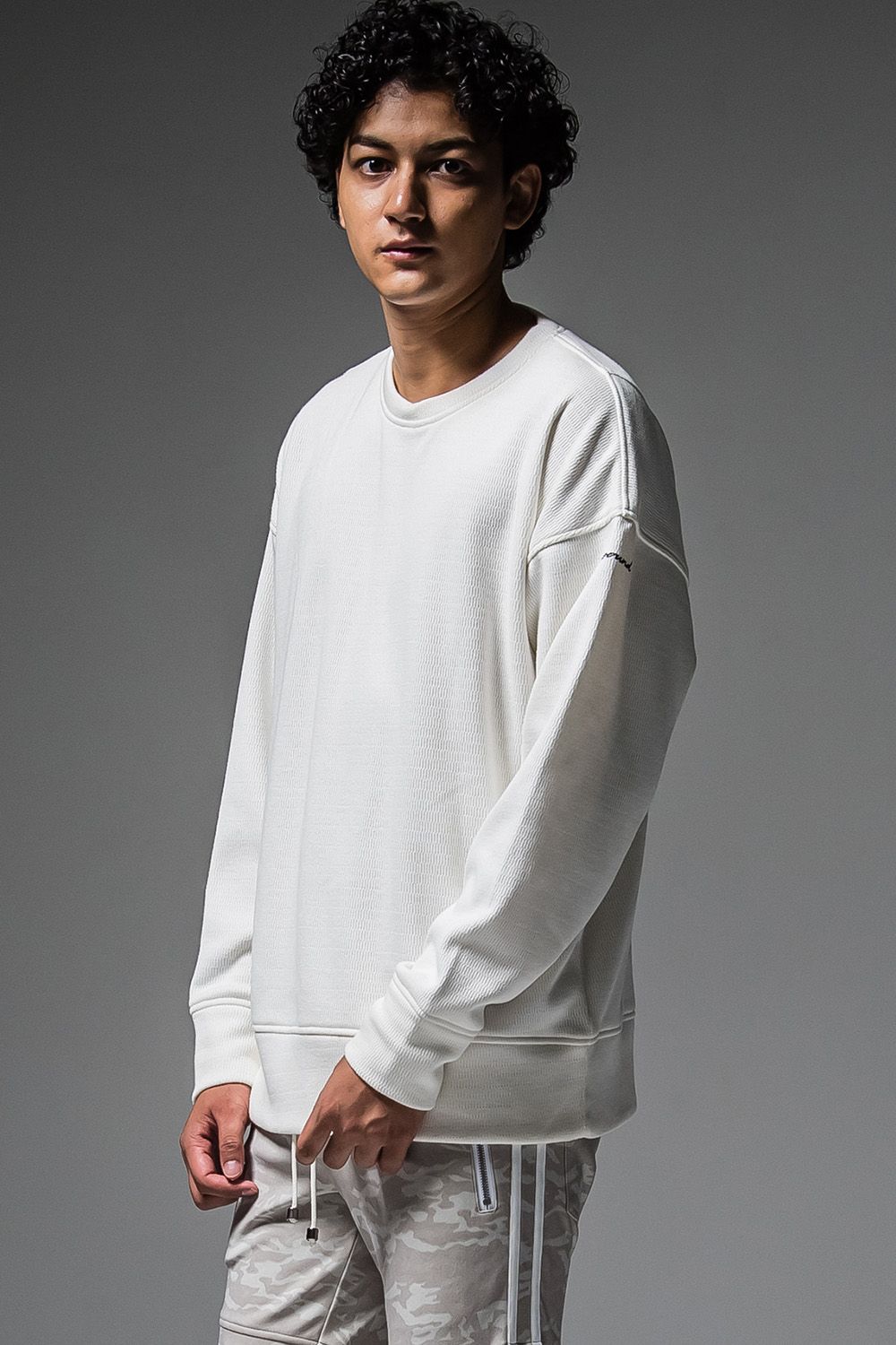 RESOUND CLOTHING - thermal loose trainer / サーマル ルーズ